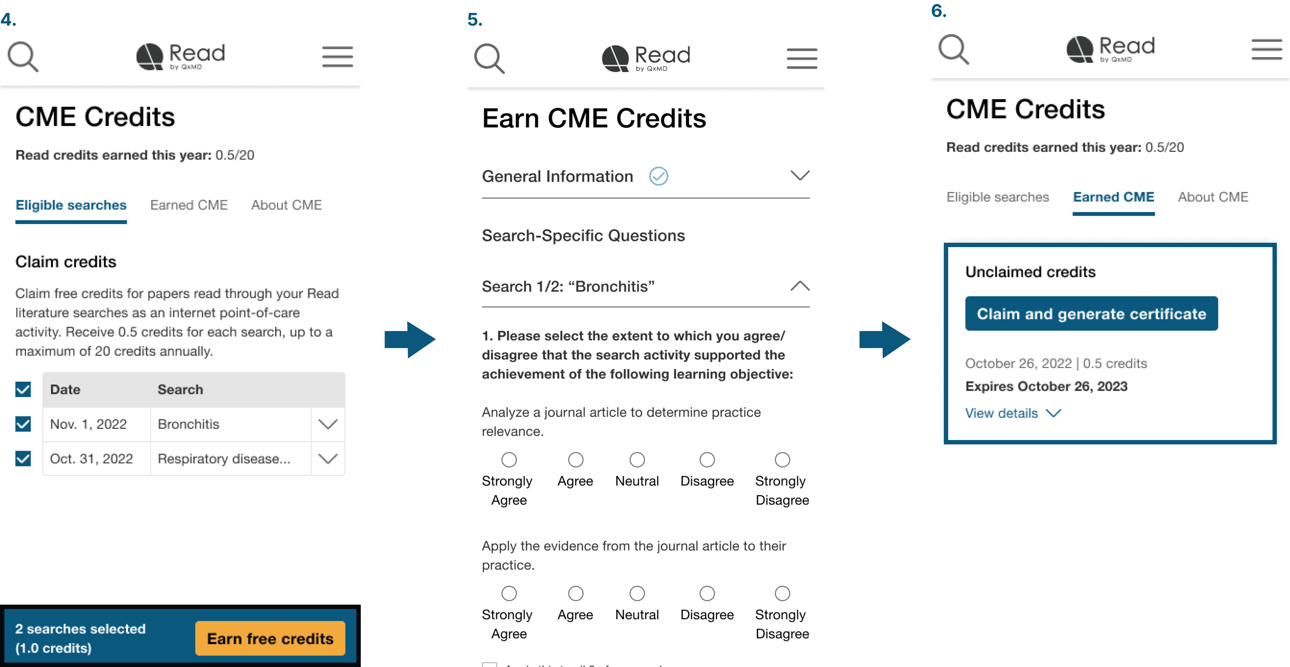 CME Accreditation How to Claim your Credits QxMD